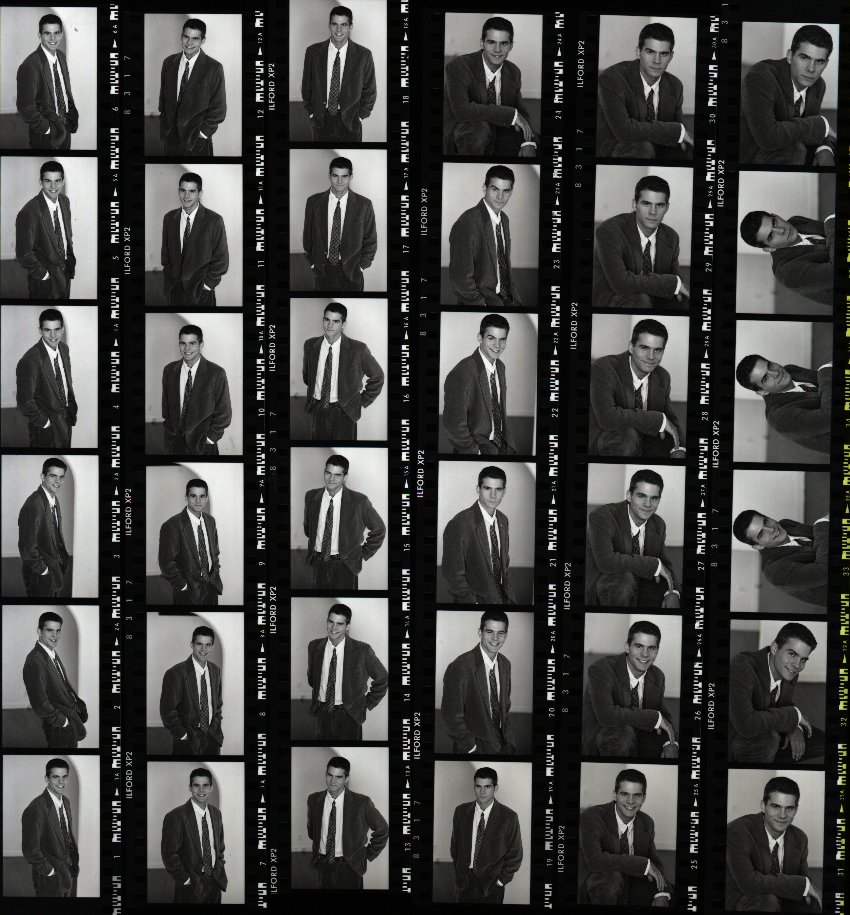 November 1997 John Ducey Proof Sheet 'B'